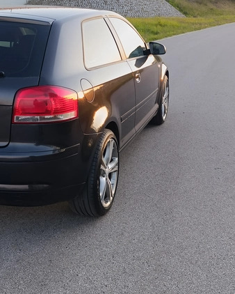 Audi A3 cena 17500 przebieg: 240550, rok produkcji 2005 z Kępno małe 67